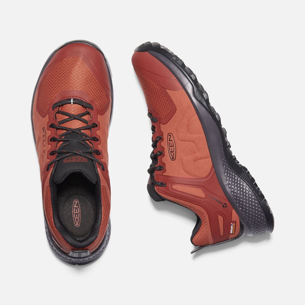 Zapatos de Seguridad Keen Mexico Coral - Hombre Explore Waterproof - MC4765031